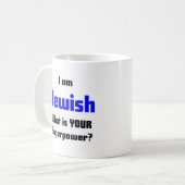 jüdisch kaffeetasse (Vorderseite Links)