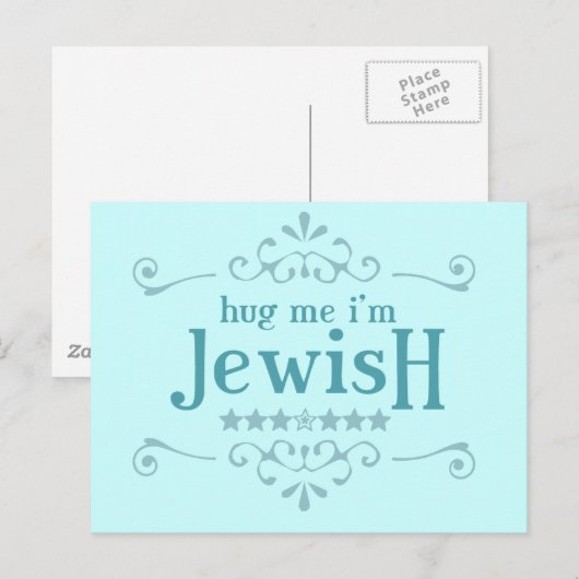 jüdisch postkarte (Vorne/Hinten)