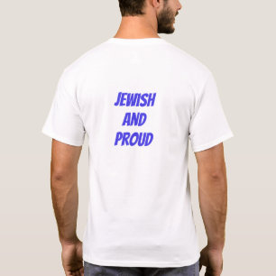 Jüdisch und Stars von David glänzen Herz T-Shirt
