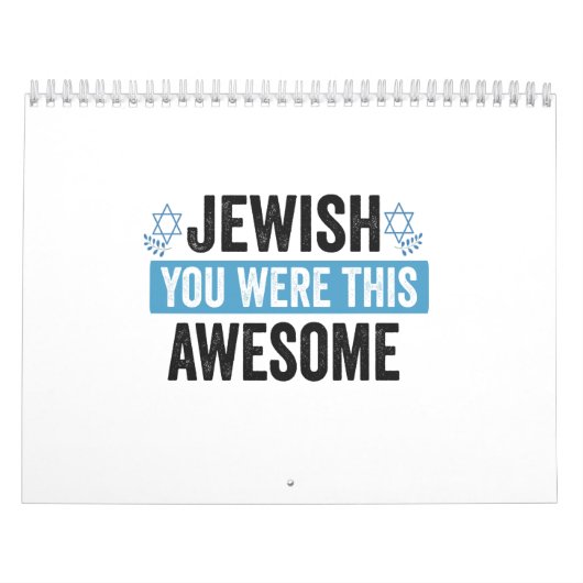 Jüdisch warst du dieses Phantastische lustige Hanu Kalender (Titelbild)