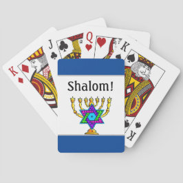 Jüdische Candlesticks   Spielkarten