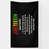 Jüdische Definition schwarze Geschichte Banner (Vertikal)