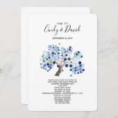 Jüdische Einladung - Romantik (Vorne/Hinten)