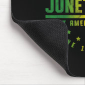 Jüdische Emanzipation Black American Freedom Bla Mousepad (Ecke)