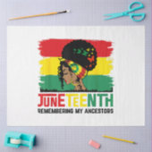 Jüdische Erinnerung an meine Vorfahren feiern Blac Seidenpapier (Basteln)