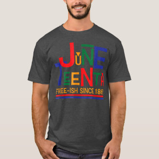 Jüdische Feier frei Ish seit 1865 Retro  T-Shirt