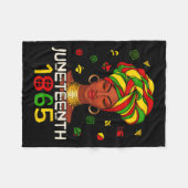 Jüdische Feier zum Tag der afrikanischen amerikani Fleecedecke (Vorderseite (Horizontal))