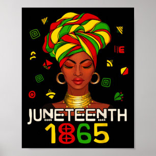 Jüdische Feier zum Tag der afrikanischen amerikani Poster