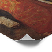 Jüdische Frauen auf dem Balkon, Algier, 1849 Poster (Ecke)