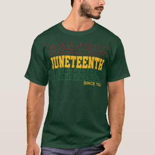 Jüdische Freiheit 1865 Unabhängigkeitstag Schwarze T-Shirt