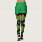 Jüdische Freiheitsfeier Afro Leggings (Rückseite)