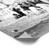 Jüdische Gebete in der Western-Mauer, Jerusalem Poster (Ecke)