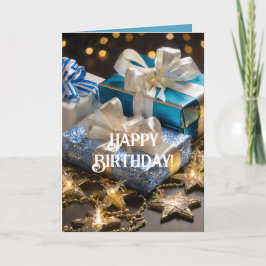 Jüdische Geburtstagskarte, 5 Zoll x 7 Zoll geklapp Karte