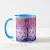 Jüdische Geschenk-Kaffee Tasse-Kabbalah Tasse (Links)