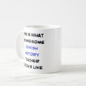 Jüdische Geschichtslehrerin, phantastisch Kaffeetasse (Vorderseite Links)