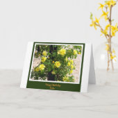 Jüdische Grußkarte "Happy Birthday Tatte" Karte (Gelbe Blume)