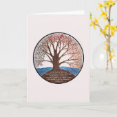 Jüdische Grußkarte Karte (Gelbe Blume)