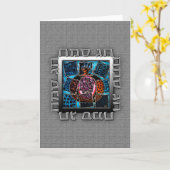 Jüdische Grußluxuskarten Karte (Gelbe Blume)