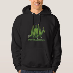 Jüdische Hanukka Dinosaurier Menorah Juden Dino F Hoodie