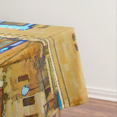 Jüdische hebräische Zuhause Segen Ivrit-Nummern Tischdecke (Beispiel)