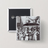 Jüdische Hochzeit Button (Vorne & Hinten)