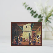 Jüdische Hochzeit in Marokko Postkarte (Stehend Vorderseite)