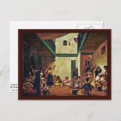 Jüdische Hochzeit in Marokko Postkarte (Vorne/Hinten)