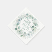 Jüdische Hochzeit in Watercolor Ani Ledodi Serviette (Ecke)