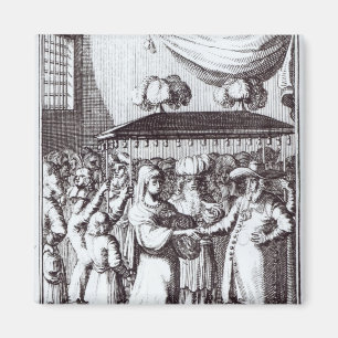 jüdische Hochzeit Magnet