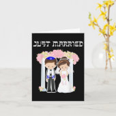 Jüdische Hochzeit nur verheiratet Chuppah Bride Gr Karte (Gelbe Blume)