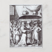 jüdische Hochzeit Postkarte (Vorderseite)