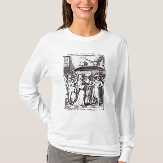 jüdische Hochzeit T-Shirt (Vorderseite)