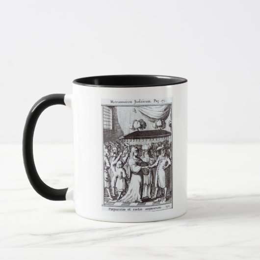 Jüdische Hochzeit Tasse (Links)