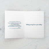 Jüdische Hochzeitkarte Feiertagskarte (Innenseite)