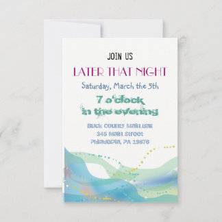 Jüdische Hochzeitskarte für Braut und Bräutigam Pa Einladung