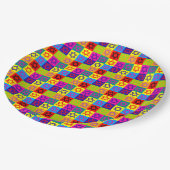 Jüdische Holidays Paper Teller - Party (Schrägansicht)