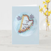 Jüdische Jubiläumskarte Karte (Gelbe Blume)