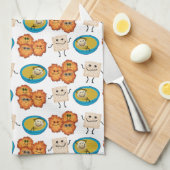 jüdische Küche Geschirrtuch (Viertel Falte)