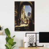 Jüdische Künstler - Kunst - Gustav Bauernfeind - T Poster (Heimbüro)