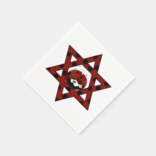 Jüdische Ladybug-Star von David Serviette (Ecke)