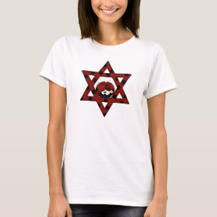 Jüdische Ladybug-Star von David T-Shirt