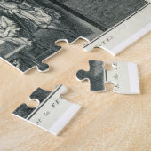 Jüdische Mahlzeit während des Festes der Puzzle (Seite)