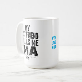 Jüdische Mama IMA Best Friend Liebe Tochter in Tas Kaffeetasse