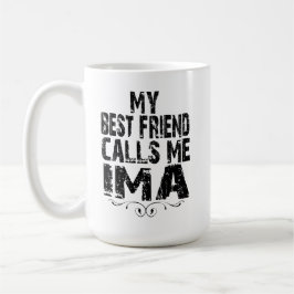 Jüdische Mama IMA Best Friend Liebe Tochter in Tas Kaffeetasse