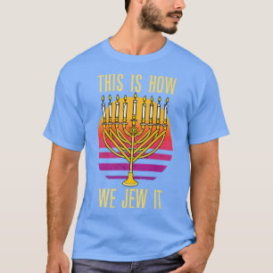 Jüdische Menschen Hanukkah Chanukah Lustige Israel T-Shirt