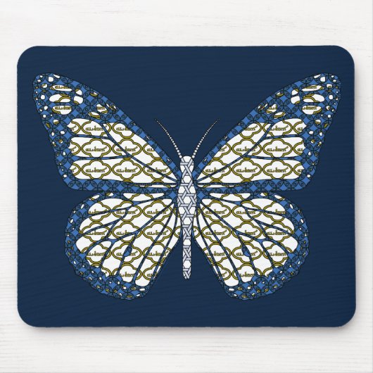 Jüdische Monarch Mousepad (Vorne)