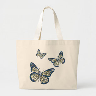 Jüdische Monarch Tote Tag Jumbo Stoffbeutel