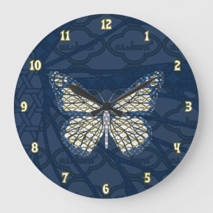 Jüdische Monarch-Uhr Große Wanduhr