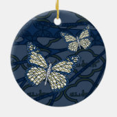 Jüdische Monarch-Verzierung Keramikornament (Hinten)