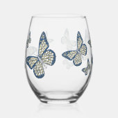 Jüdische Monarchin Weinglas Ohne Stiel (Rechts)